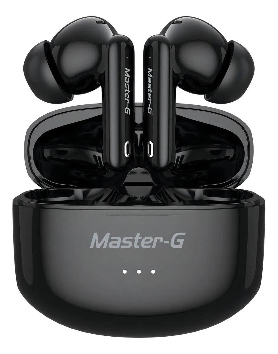 Audífonos Bluetooth TWS ANC Master-G Buds20 Negro