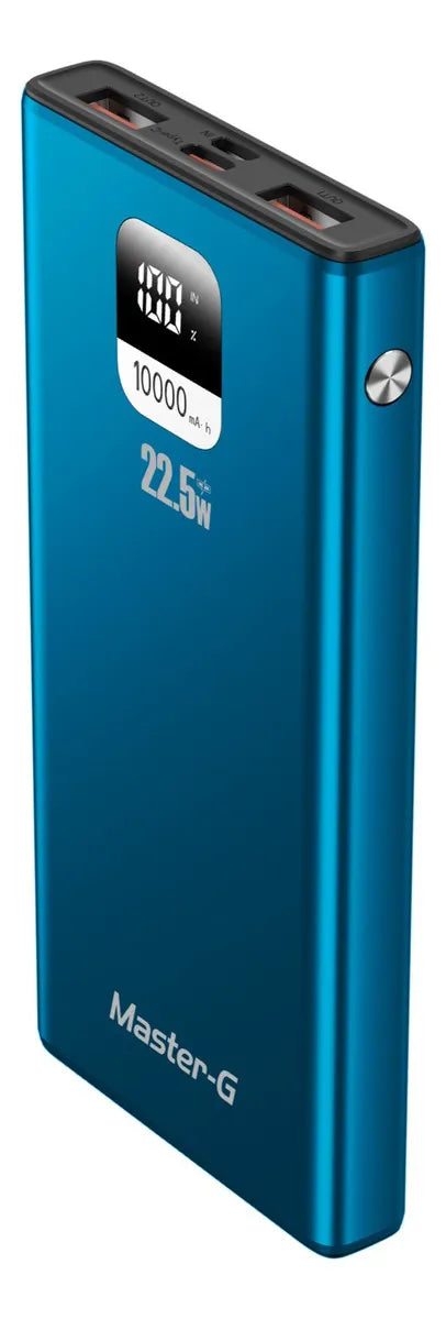 Power Bank 10000mAh 22.5W PD Master-G Azul